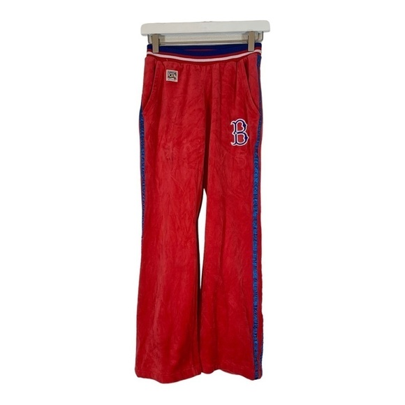 Cooperstown Collection Boston Red Sox Baseball Track Pants Size Small - Picture 1 of 9